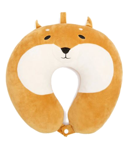 shiba inu neck pillow