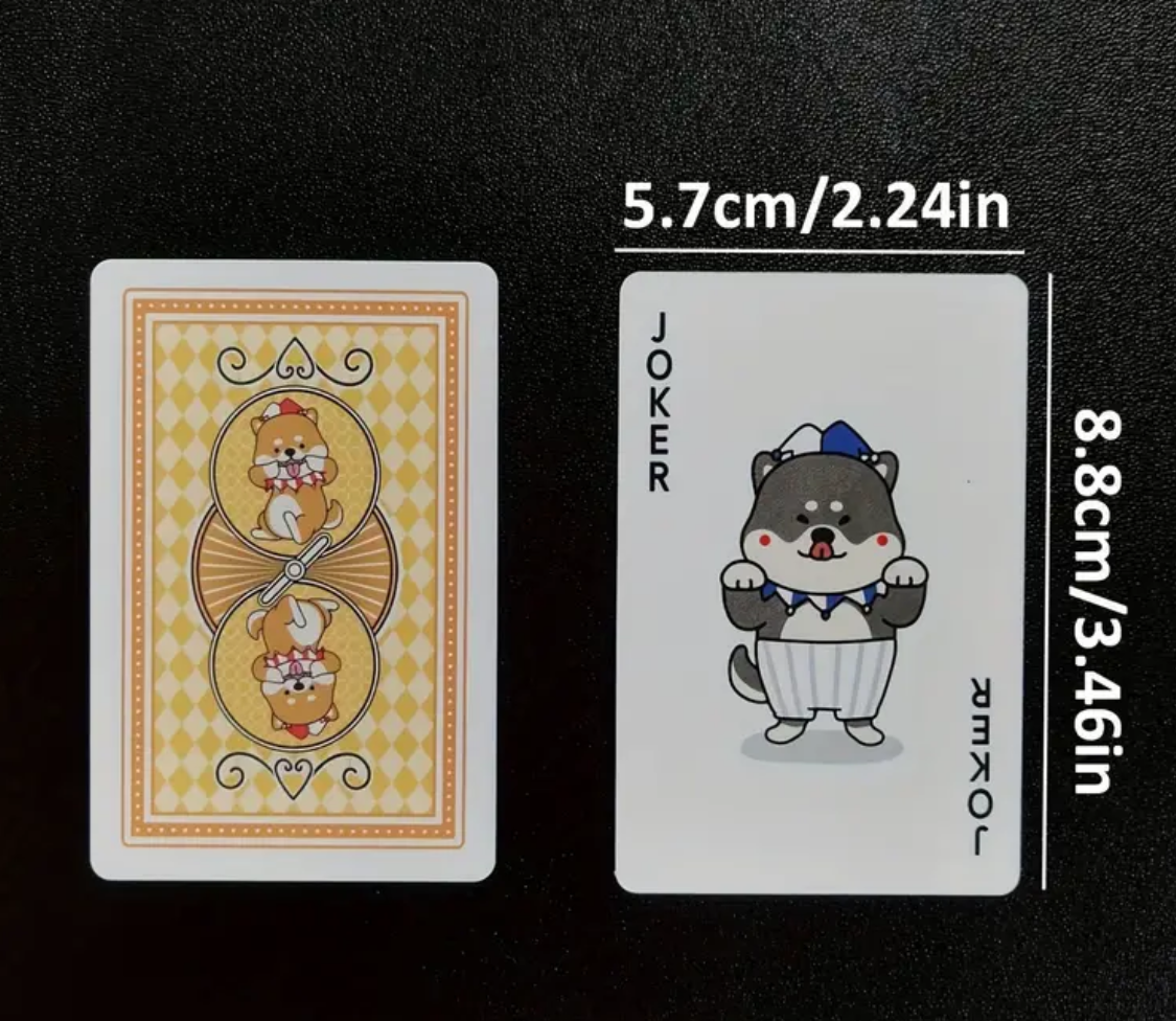 Shiba Inu Themed Playing Cards