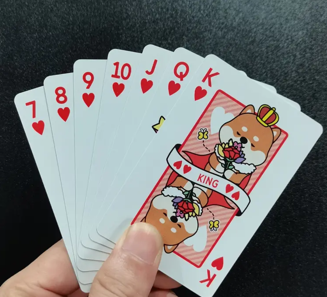 Shiba Inu Themed Playing Cards