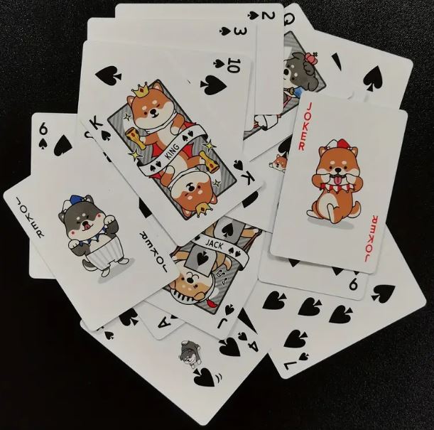 Shiba Inu Themed Playing Cards