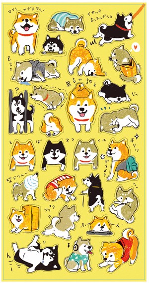 Shiba Stickers