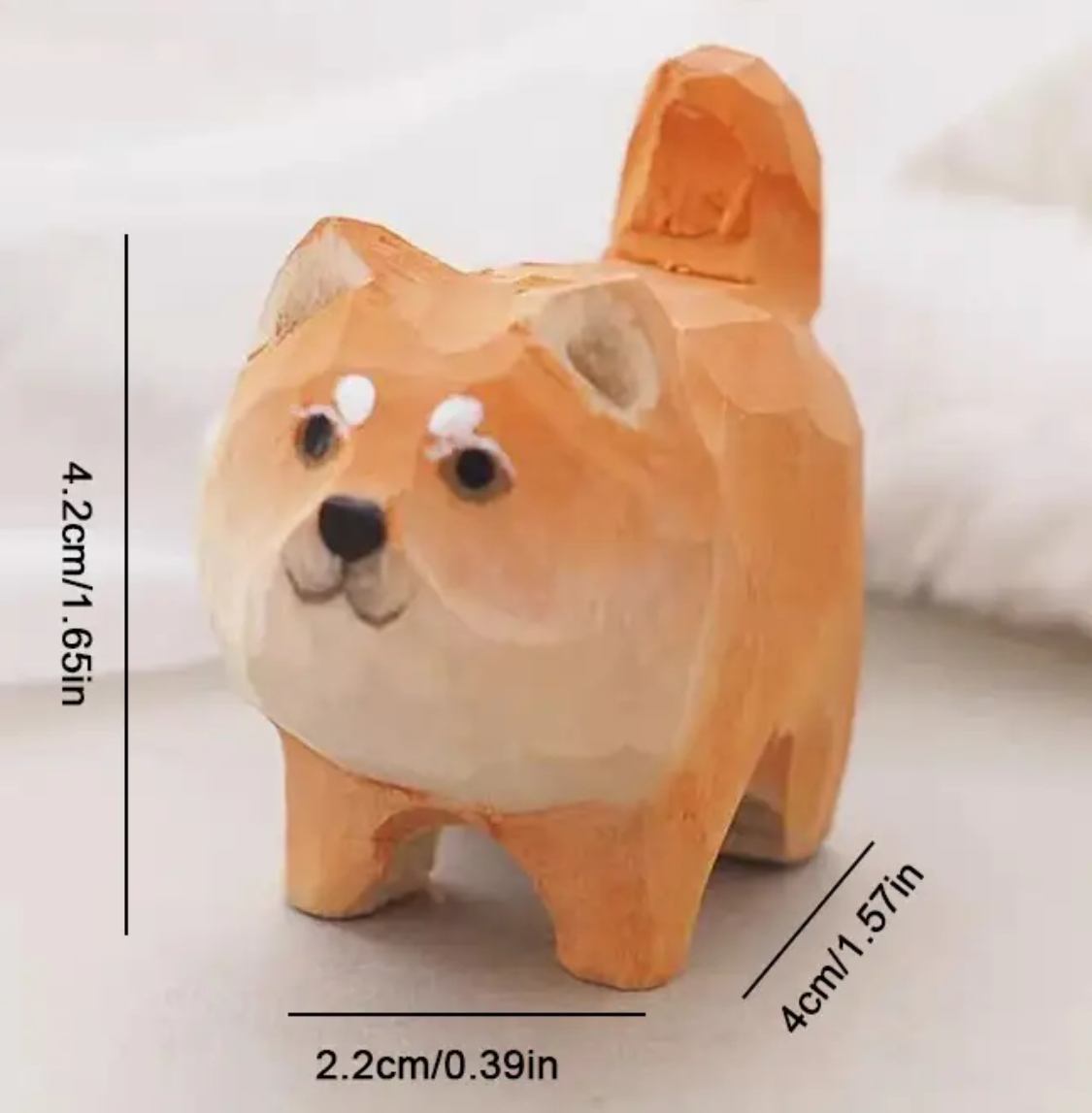 Wooden Shiba